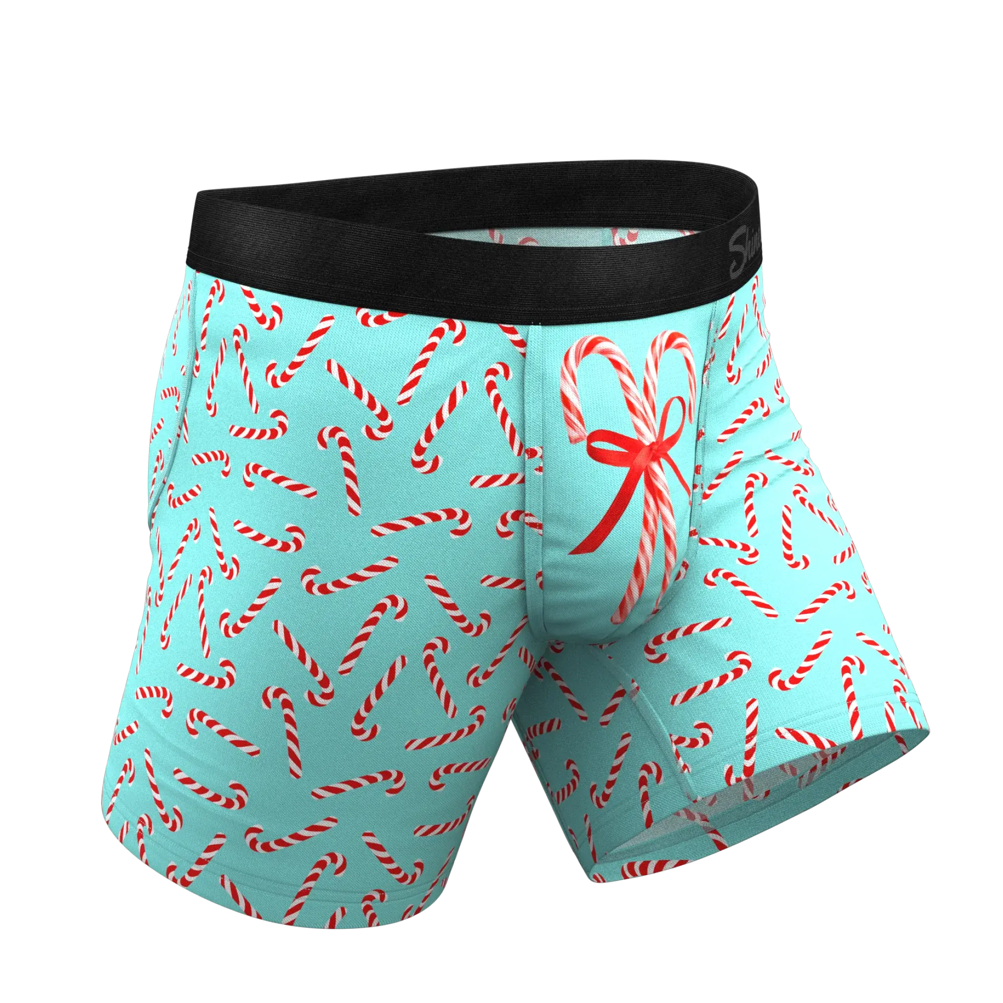 The Peppermint Pimp Canes | Candy Cane Ball Hammock® Pouch Underwear - Shinesty - Flyclothing LLC