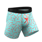 The Peppermint Pimp Canes | Candy Cane Ball Hammock® Pouch Underwear - Shinesty - Flyclothing LLC