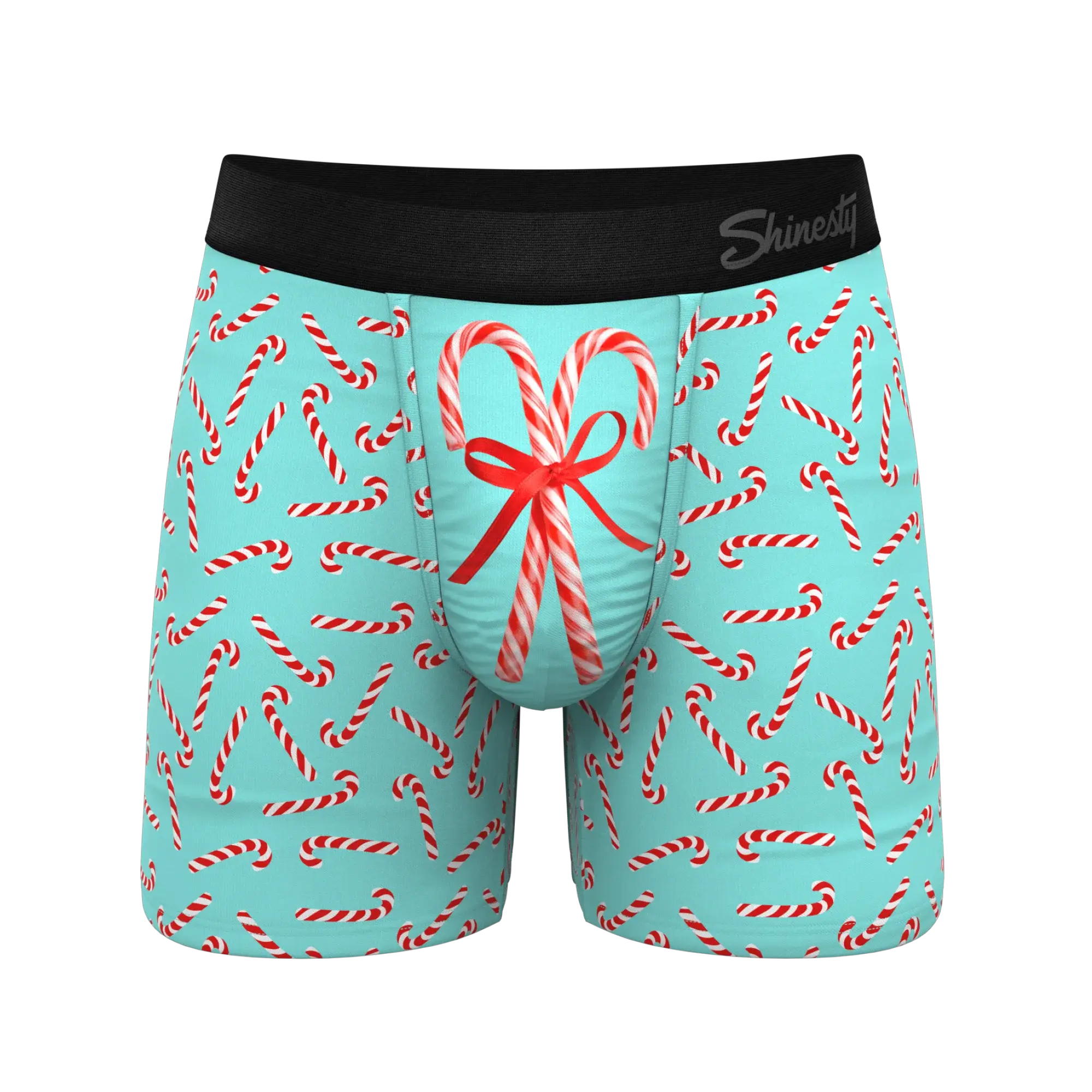 The Peppermint Pimp Canes | Candy Cane Ball Hammock® Pouch Underwear - Shinesty - Flyclothing LLC