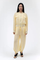 FABIO VOILE JACKET IN BUTTER