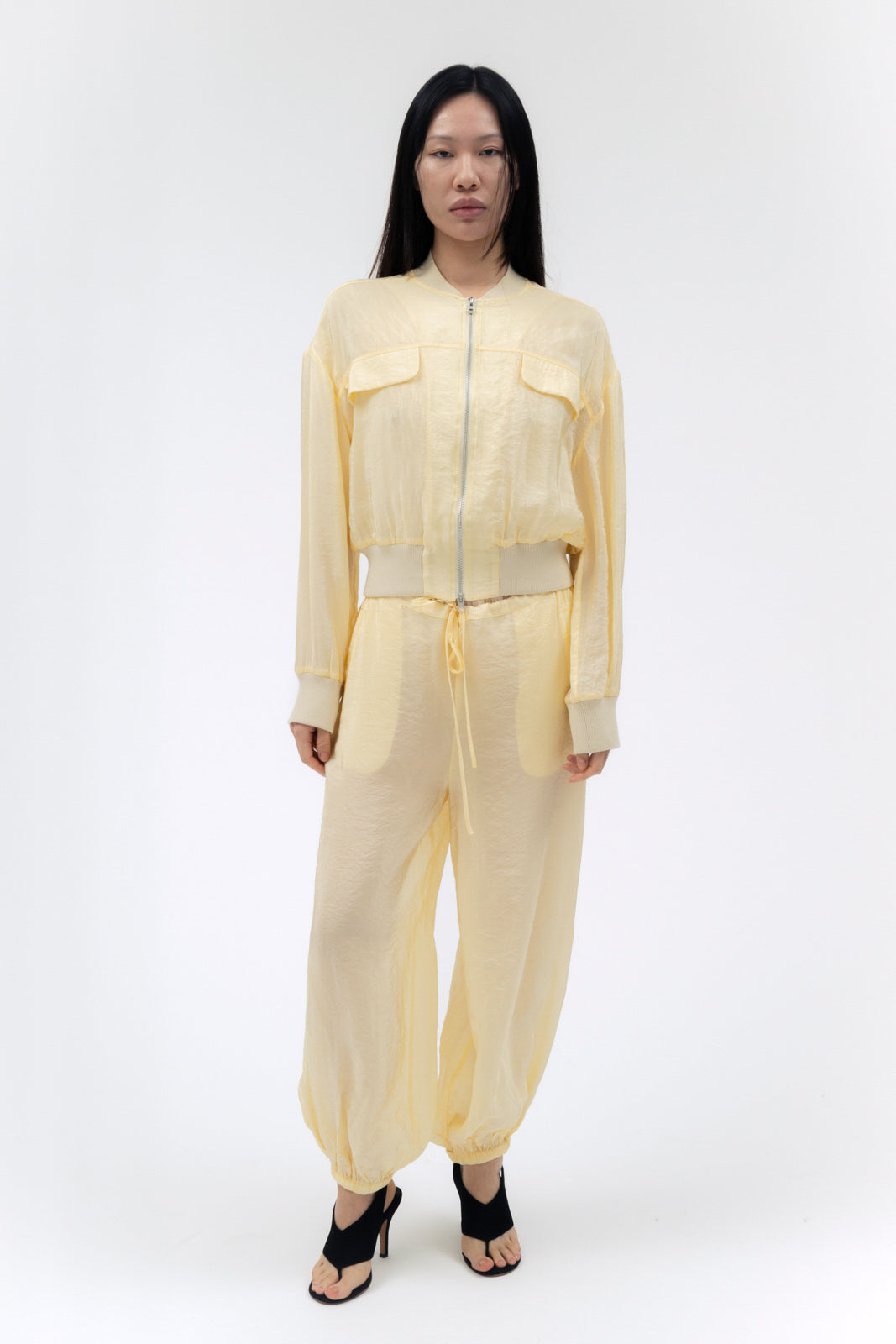 ZORA VOILE PANT IN BUTTER - findmenowthelabel - Flyclothing LLC