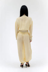 FABIO VOILE JACKET IN BUTTER