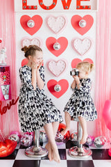 Perfectly Tied 3/4 Sleeve Pocket Twirl Dress - Mila & Rose ® - Flyclothing LLC