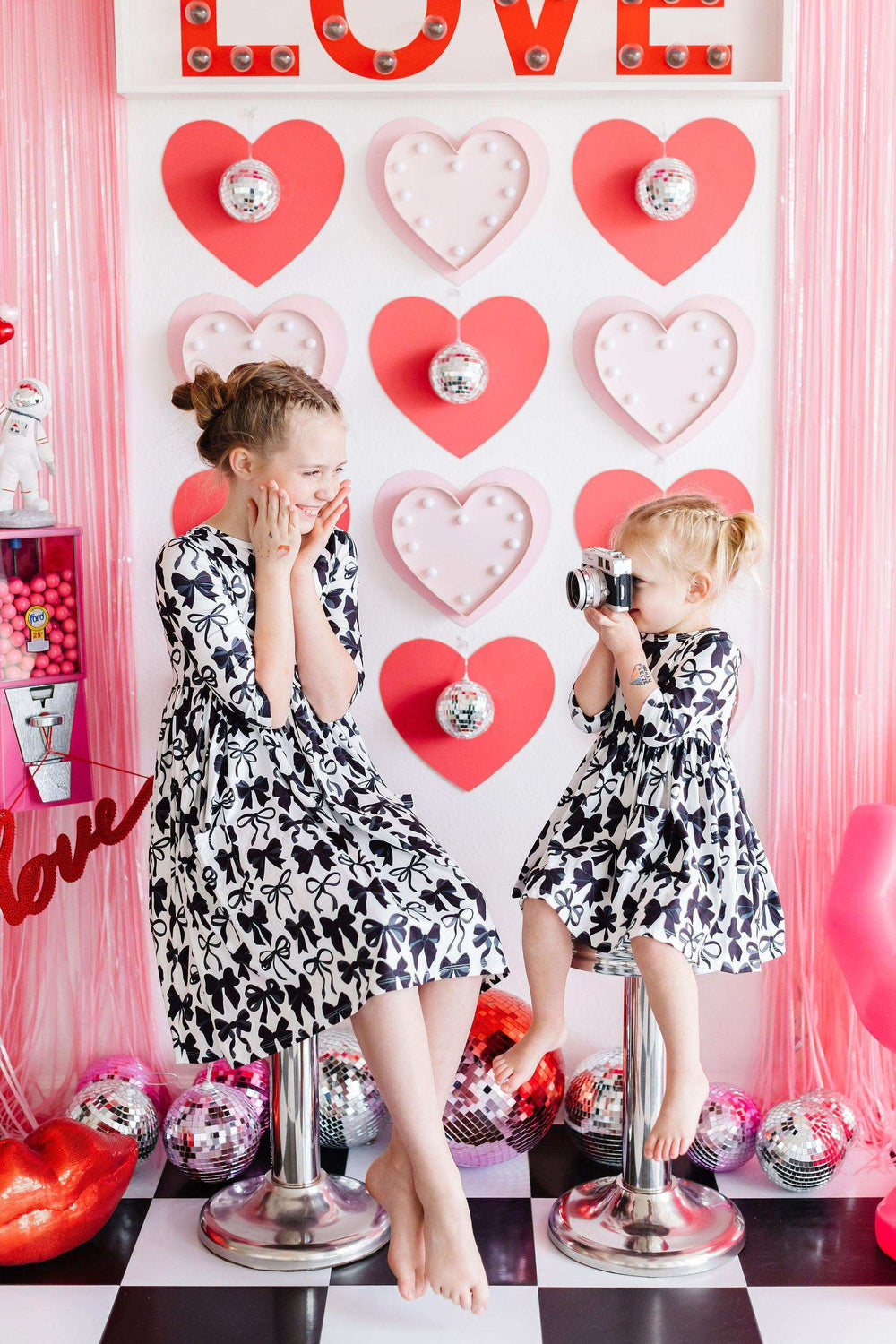 Perfectly Tied 3/4 Sleeve Pocket Twirl Dress - Mila & Rose ® - Flyclothing LLC