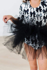 Perfectly Tied 3/4 Sleeve Tutu Leotard - Mila & Rose ® - Flyclothing LLC