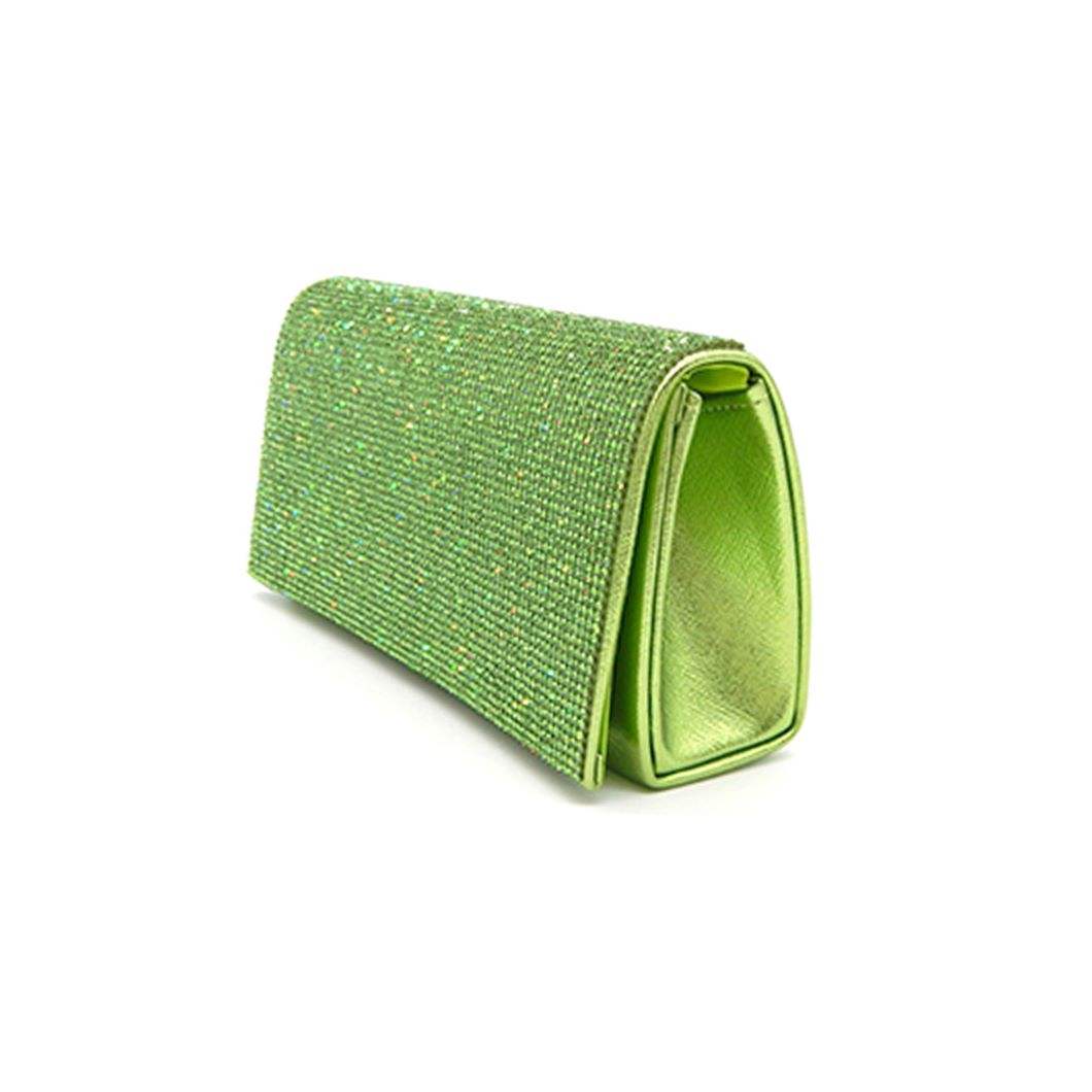 Bling Solid Evening Clutch Crossbody Bag - Madeline Love - Flyclothing LLC