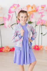 Periwinkle Pocket Tank Twirl Dress - Mila & Rose ® - Flyclothing LLC