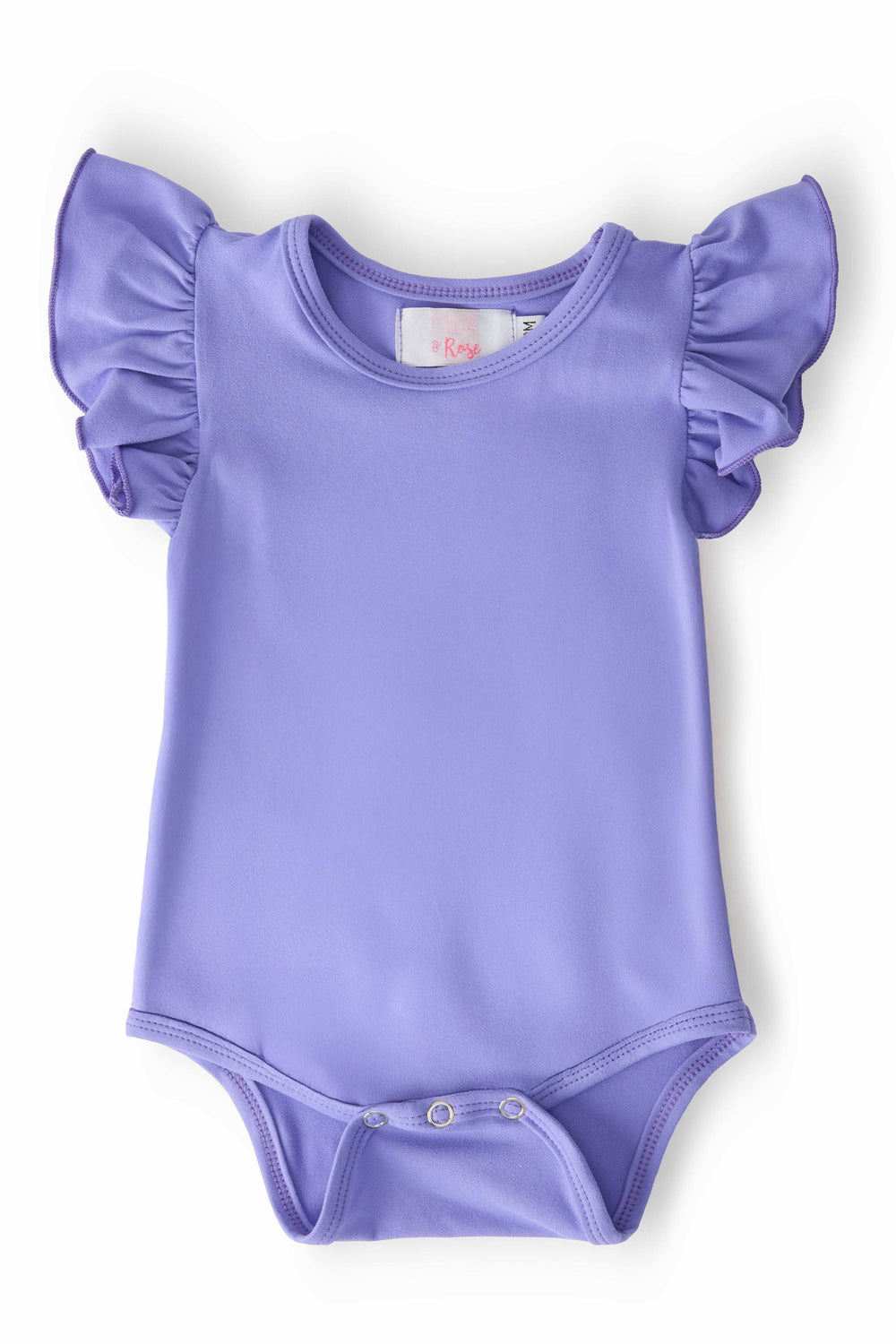 Periwinkle S/S Flutter Bodysuit - Mila & Rose ® - Flyclothing LLC