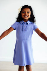 Periwinkle S/S Polo Dress - Mila & Rose ® - Flyclothing LLC