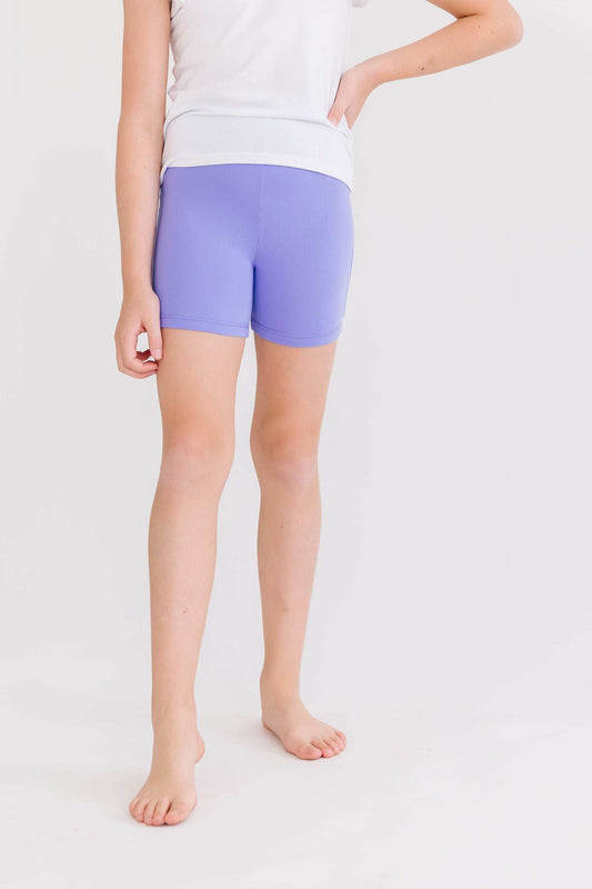 Periwinkle Twirl Shorts - Mila & Rose ® - Flyclothing LLC