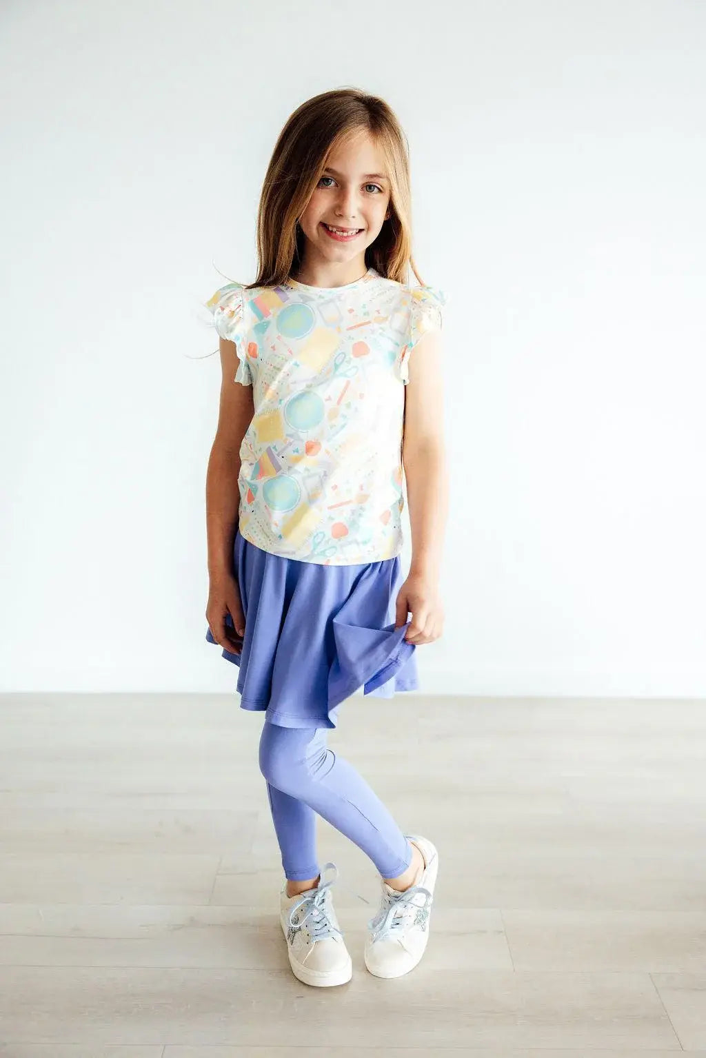 Periwinkle Twirl Skegging - Mila & Rose ® - Flyclothing LLC