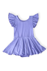 Periwinkle S/S Twirl Leotard - Mila & Rose ® - Flyclothing LLC