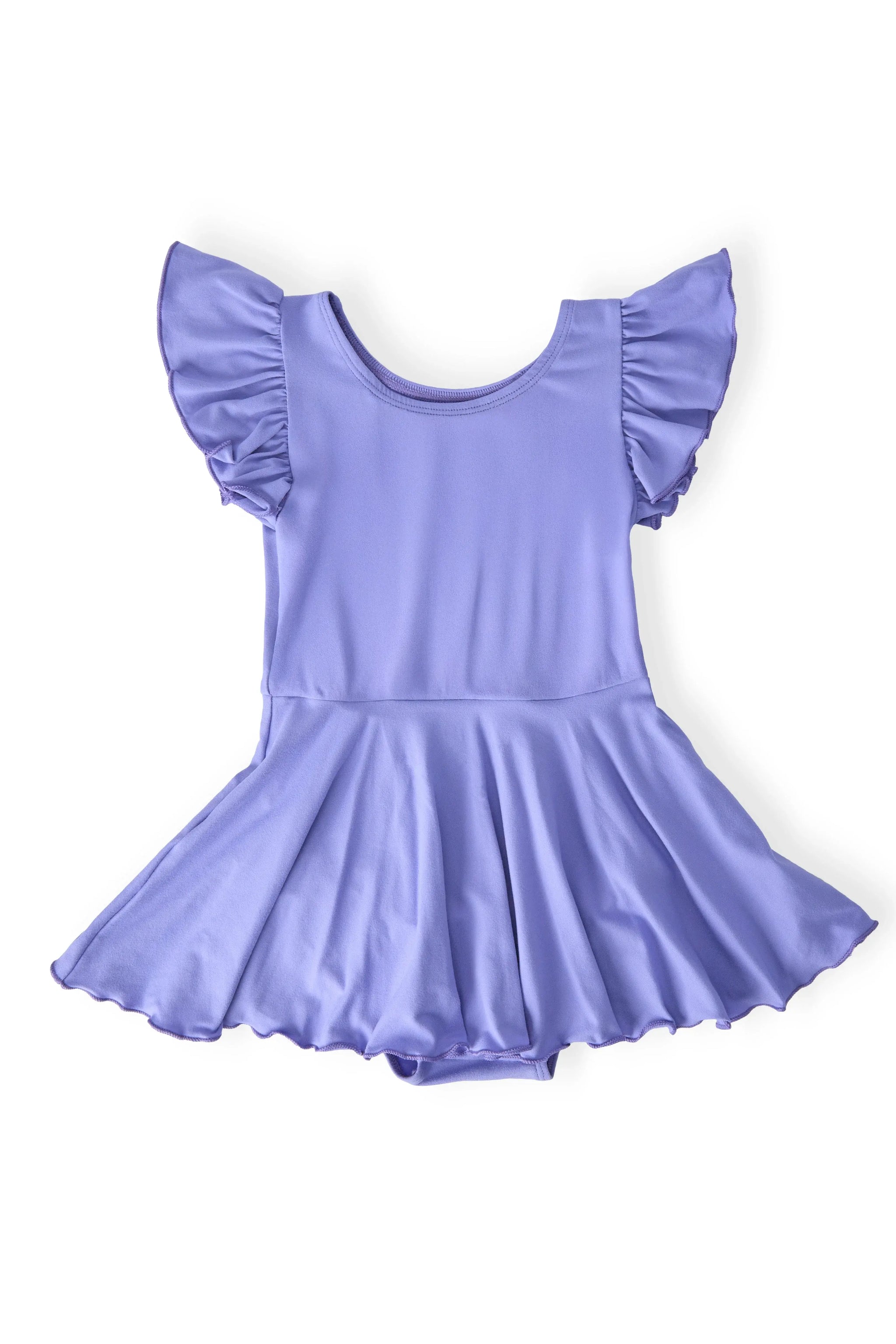 Periwinkle S/S Twirl Leotard - Mila & Rose ® - Flyclothing LLC