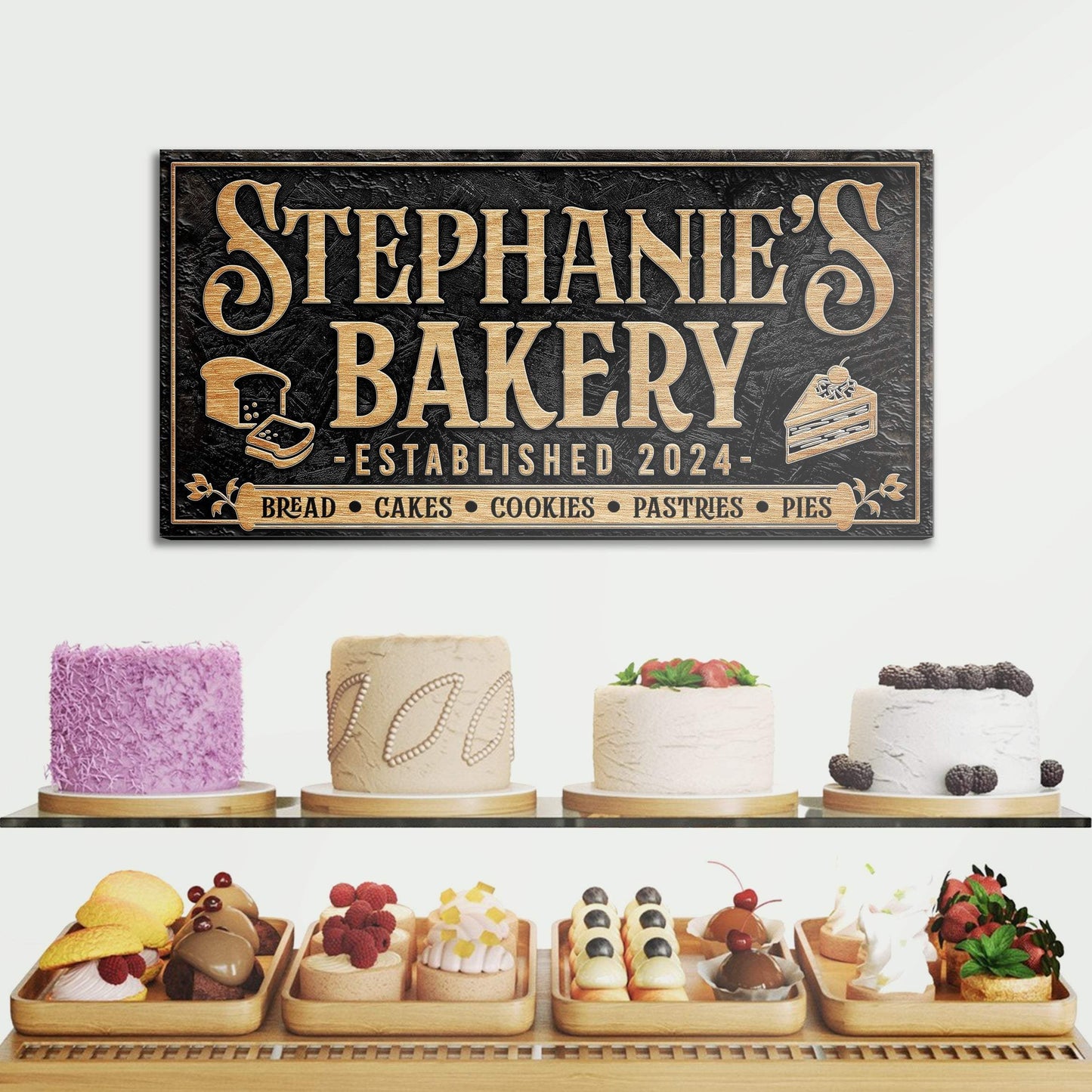 Personalized Bakery Sign - Tailored Canvases - Flyclothing LLC