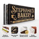 Personalized Bakery Sign - Tailored Canvases - Flyclothing LLC