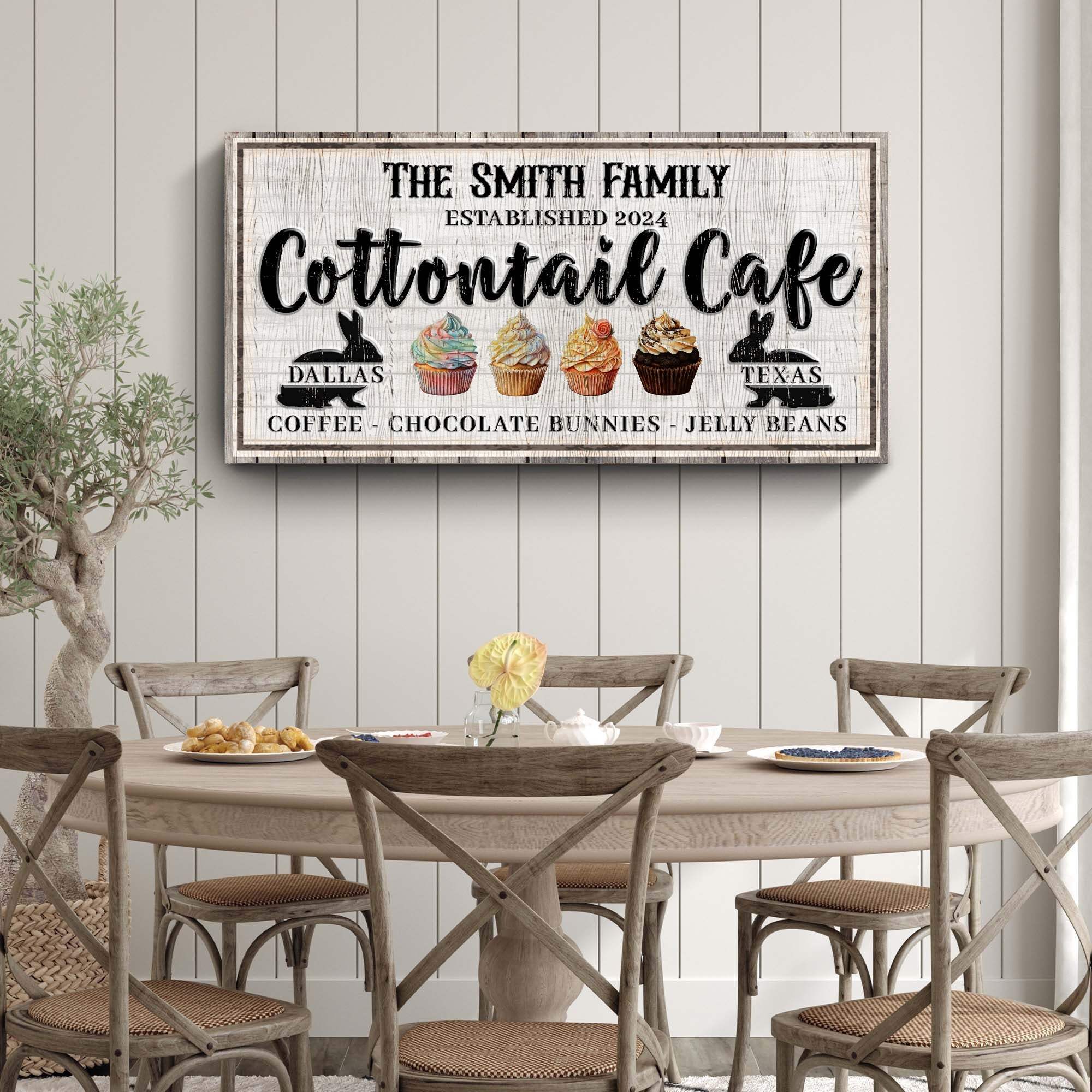 Personalized Easter Bunny Sign II - Tailored Canvases - Flyclothing LLC
