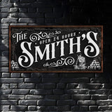 Personalized Gothic Sign II - Tailored Canvases - Flyclothing LLC