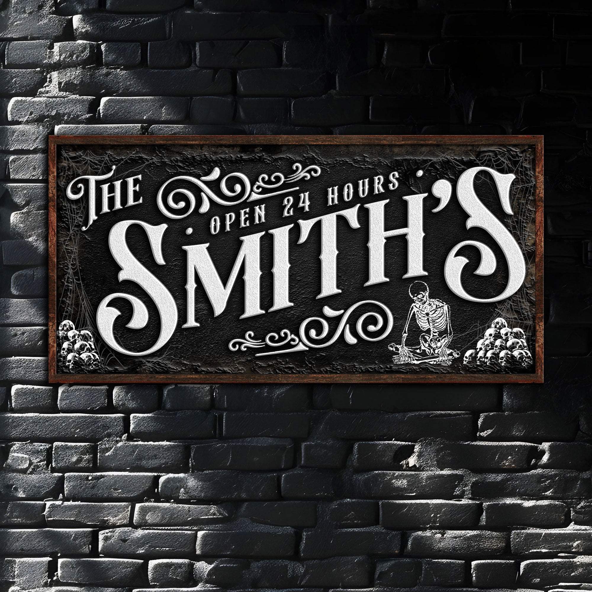 Personalized Gothic Sign II - Tailored Canvases - Flyclothing LLC