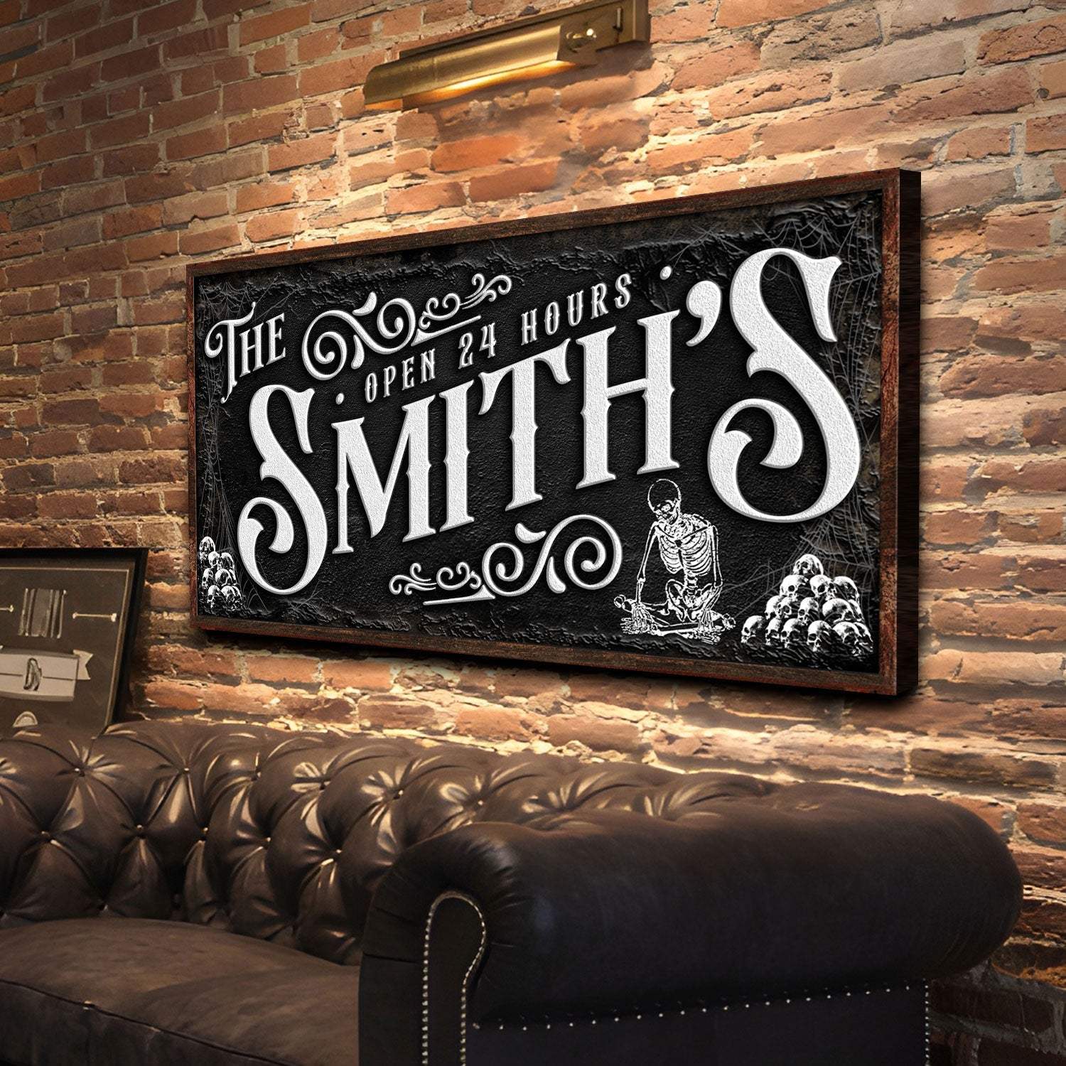 Personalized Gothic Sign II - Tailored Canvases - Flyclothing LLC