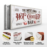 Personalized Hot Chocolate Bar Sign - Tailored Canvases - Flyclothing LLC