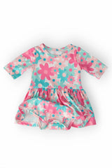 SALE Petal Perfection 3/4 Sleeve Twirl Bodysuit - Mila & Rose ® - Flyclothing LLC