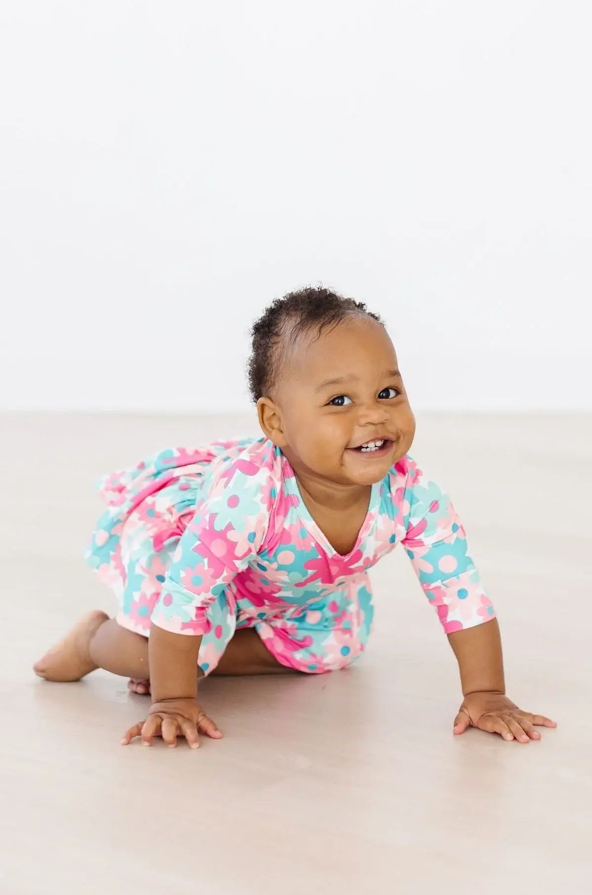 SALE Petal Perfection 3/4 Sleeve Twirl Bodysuit - Mila & Rose ® - Flyclothing LLC