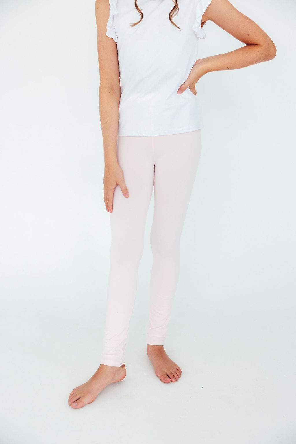 Petal Pink Leggings - Mila & Rose ® - Flyclothing LLC