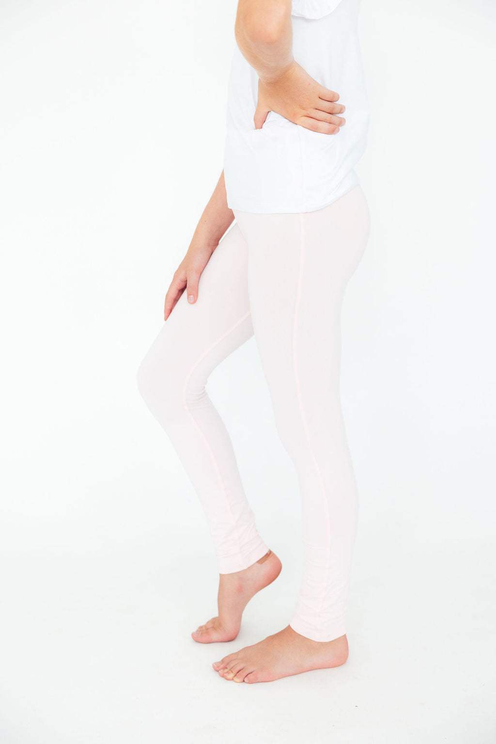Petal Pink Leggings - Mila & Rose ® - Flyclothing LLC
