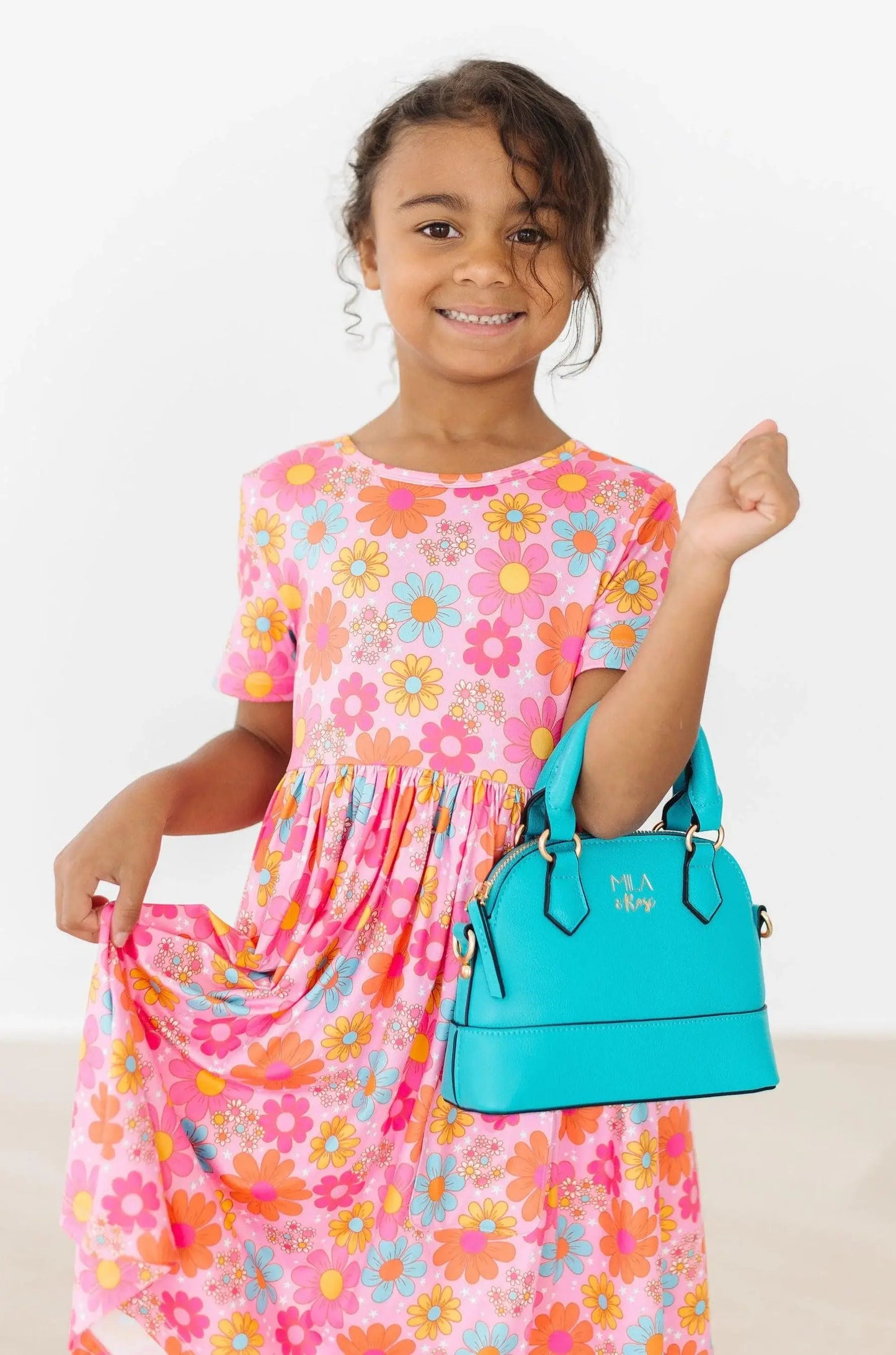 Petal Pop S/S Pocket Twirl Dress - Mila & Rose ® - Flyclothing LLC