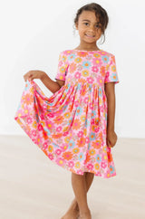 Petal Pop S/S Pocket Twirl Dress - Mila & Rose ® - Flyclothing LLC