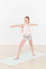 SALE Petal Power Active Shorty Shorts - Mila & Rose ® - Flyclothing LLC