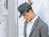 Classic Wool Felt Fedora Hat Phillip - Bigalli Hats USA - Flyclothing LLC