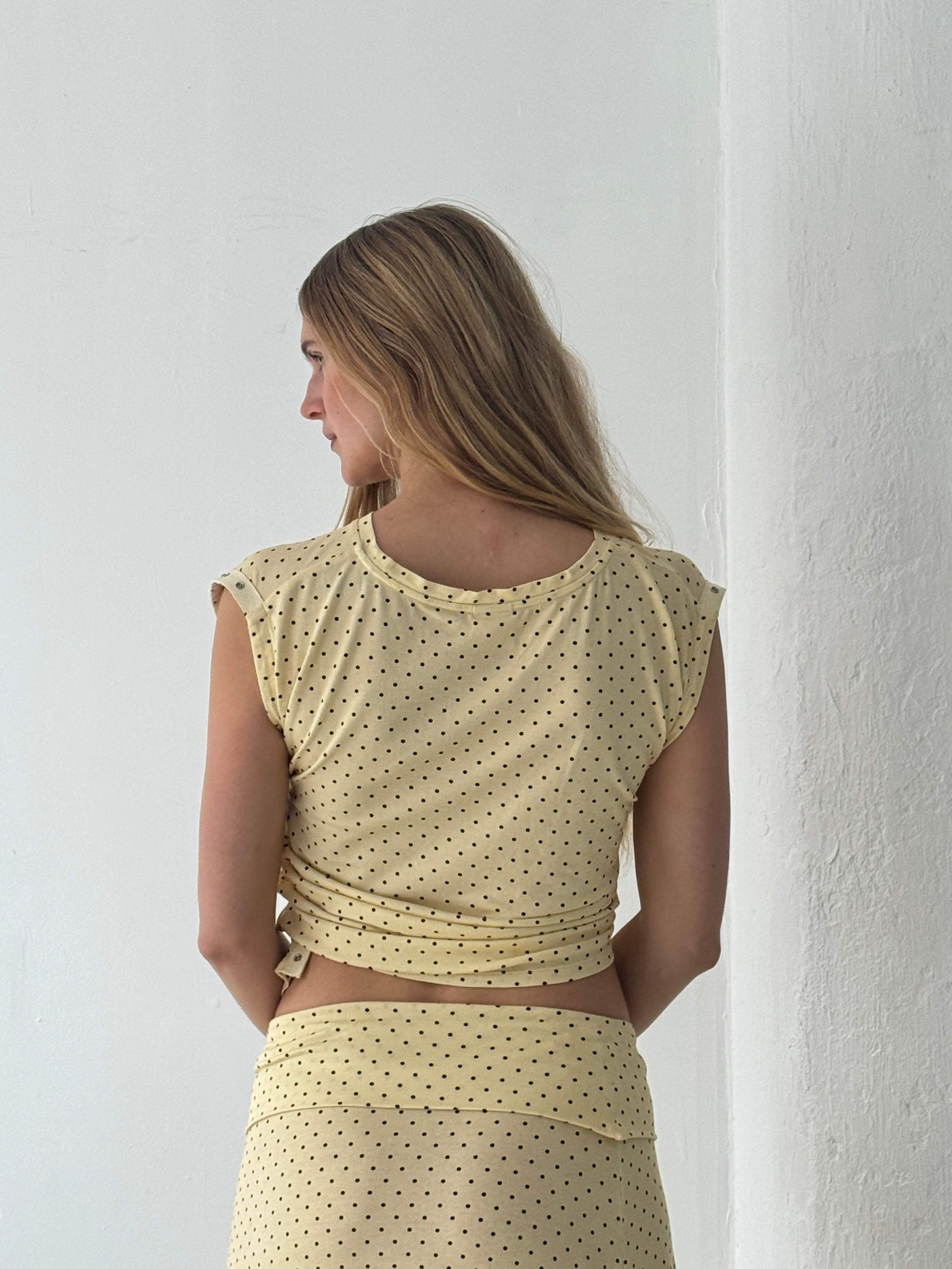 LIANA TOP IN BUTTER - findmenowthelabel - Flyclothing LLC