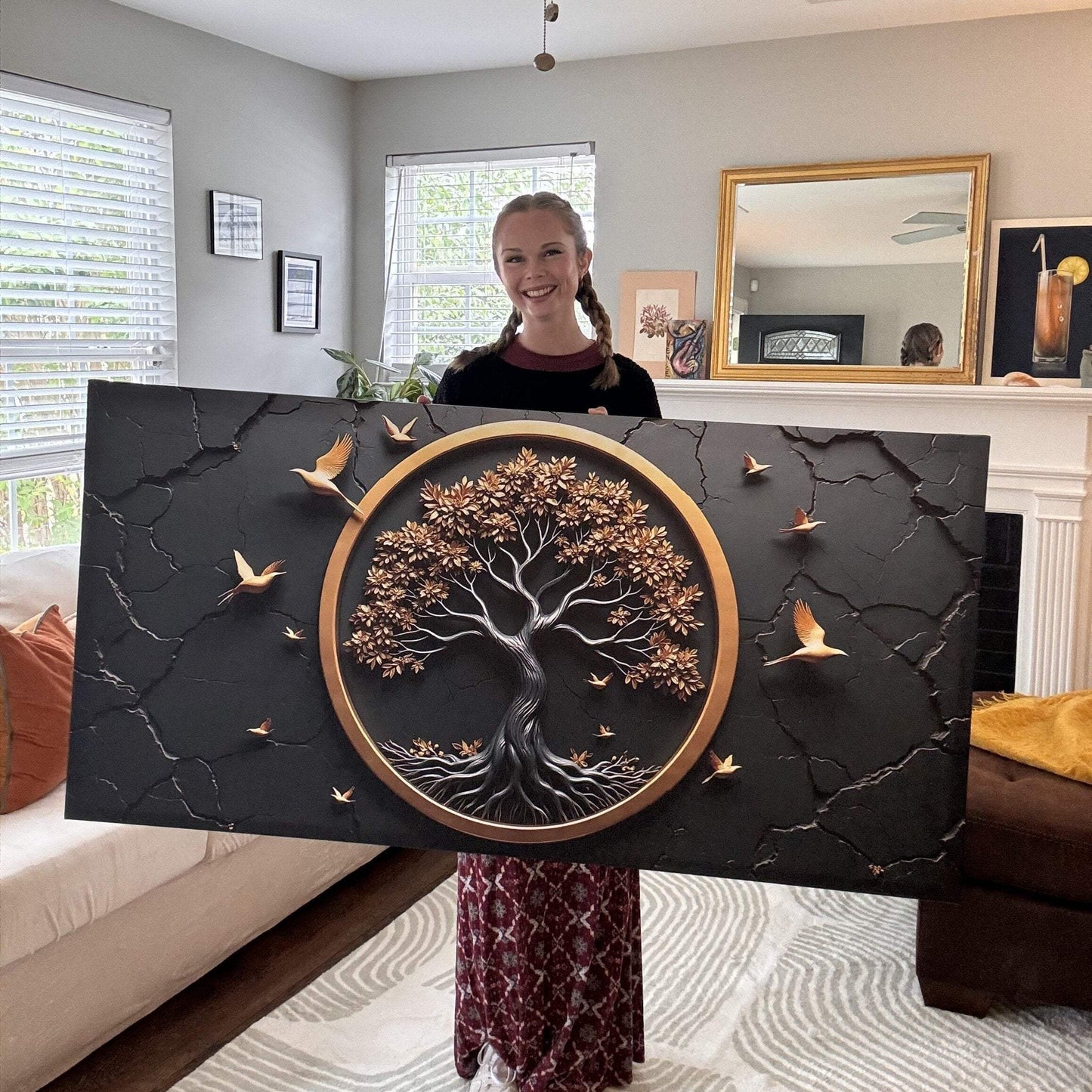 3D Celtic Tree of Life Wall Art IV - Tailored Canvases - Flyclothing LLC