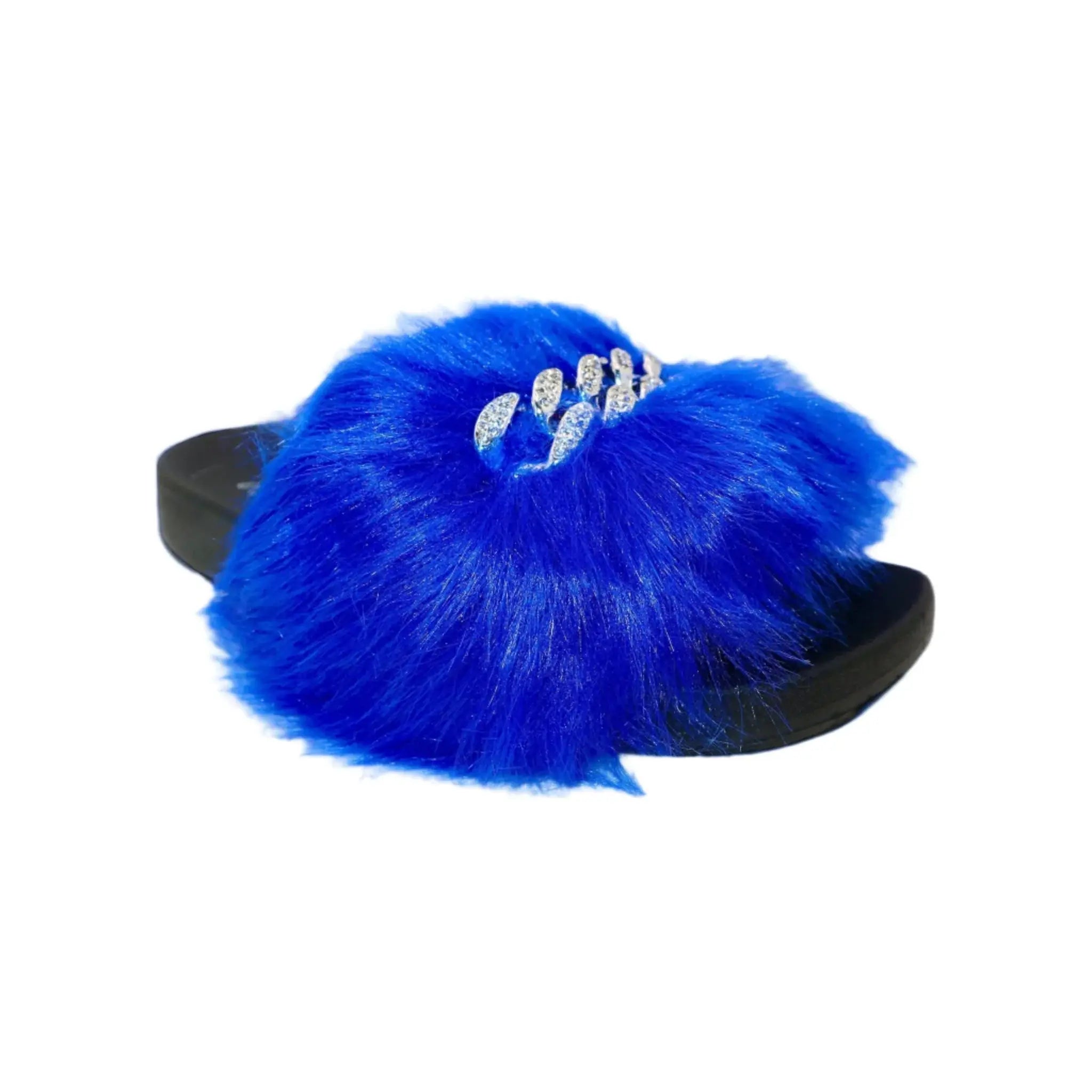 Michaela V Pupa Slippers — Blue - Michaela V - Flyclothing LLC