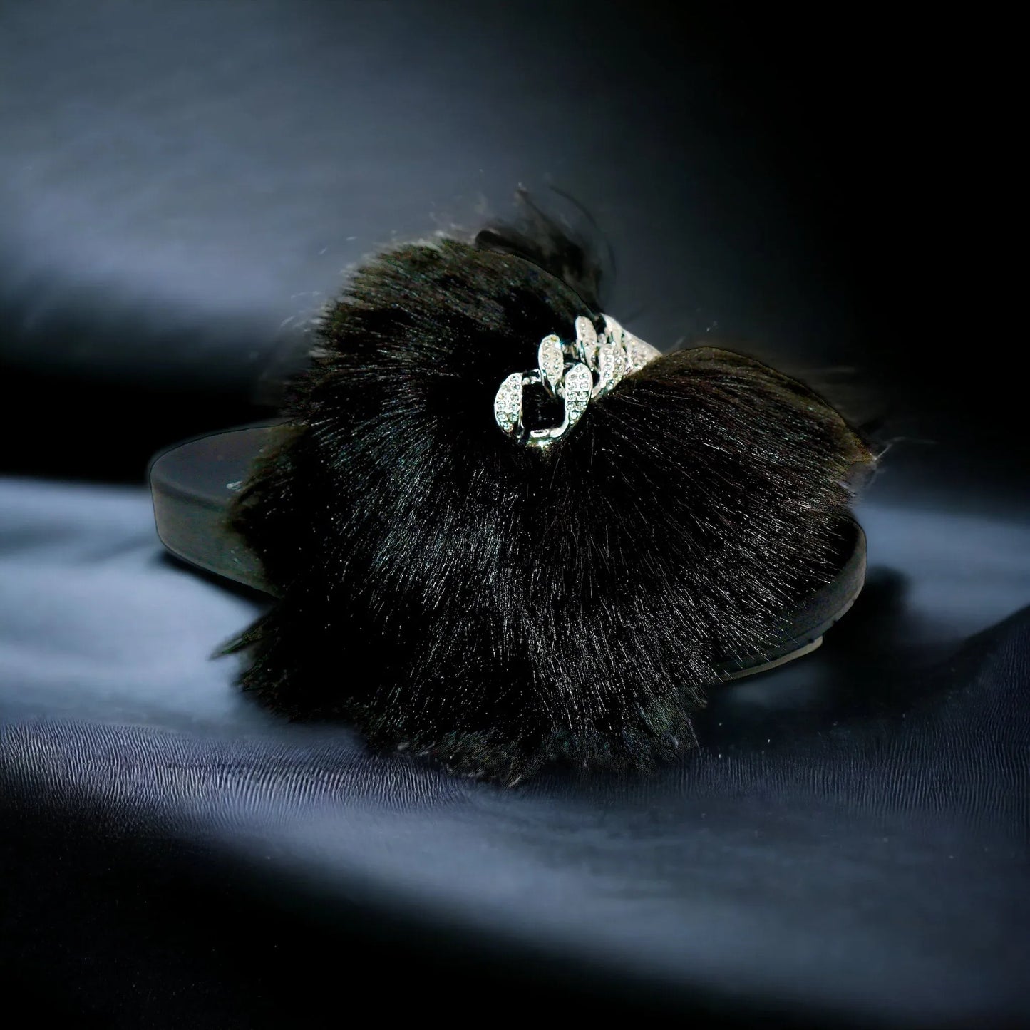 Michaela V Pupa Slippers Black - Michaela V - Flyclothing LLC