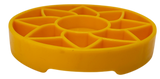Sunflower Softie eTray Slow Feeder Dog Bowl | Soft Shallow Lick Mat | Yellow & Purple | USA Made - SodaPup/True Dogs, LLC - Flyclothing LLC