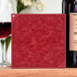 Vino Dog eMat - Enrichment Lick Mat For Dogs and Cats | Wine-Inspired Design| SodaPup - SodaPup/True Dogs, LLC - Flyclothing LLC