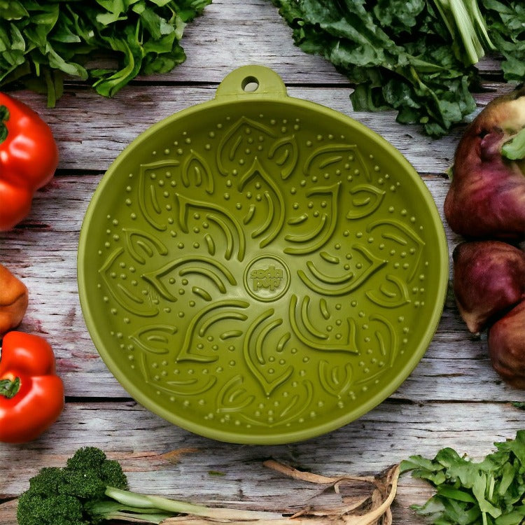 Garden of Eatin' Tipsy Bowl - Wobble Lick Mat for Dogs & Cats | USA Made - SodaPup/True Dogs, LLC - Flyclothing LLC