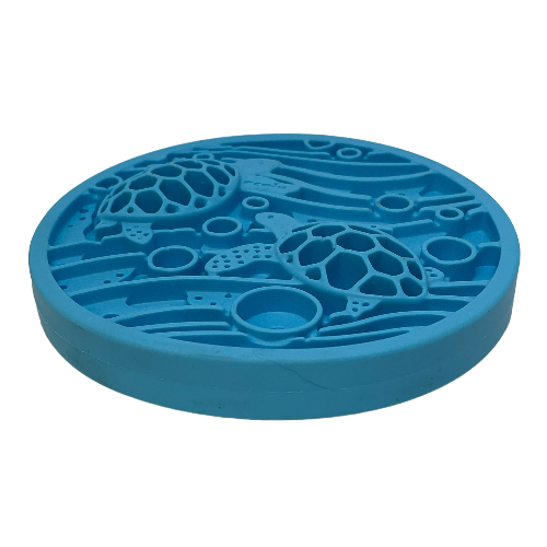 Turtle eMat-Mini Lick Mat with Suction Cups - Small Dogs & Cats | USA - SodaPup/True Dogs, LLC - Flyclothing LLC