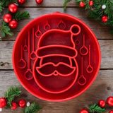 Santa Christmas eBowl Deep Slow Feeder Dog Bowl for Enrichment | USA Made - SodaPup/True Dogs, LLC - Flyclothing LLC