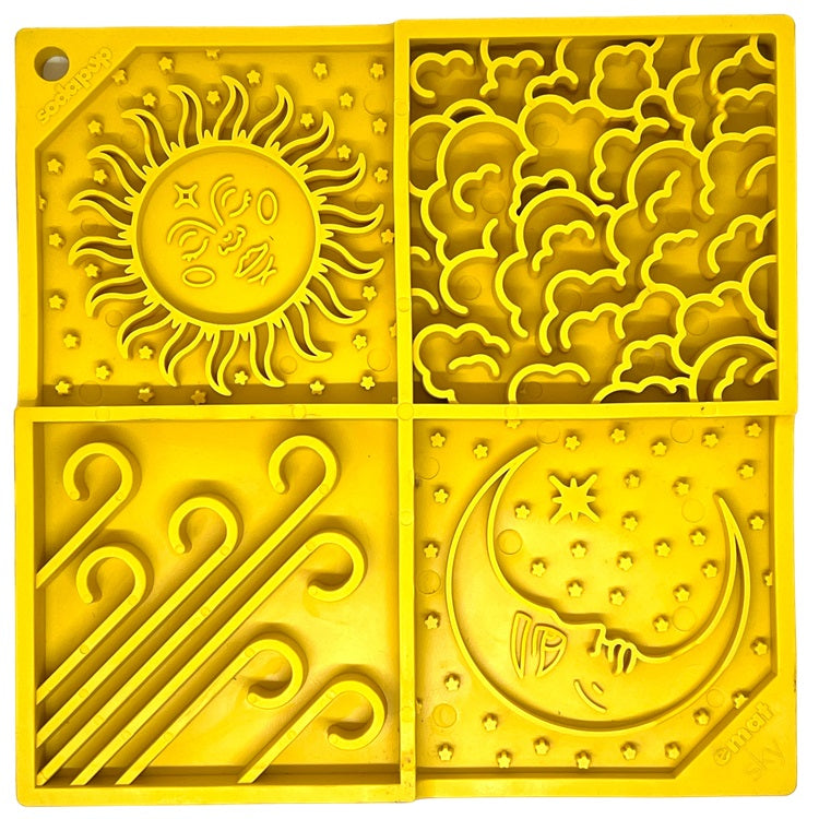 Sky eMat - Enrichment Lick Mat for Dogs and Cats | Celestial Design | SodaPup - SodaPup/True Dogs, LLC - Flyclothing LLC