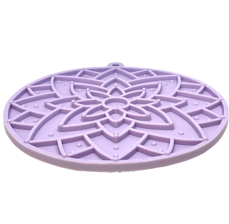 Lotus Design emat - Enrichment Lick Mat For Dogs and Cats - With Suction Cups | USA Made - SodaPup/True Dogs, LLC - Flyclothing LLC