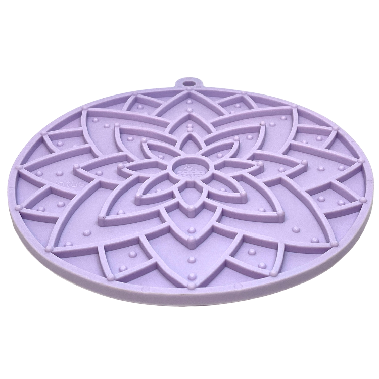 Lotus Design emat - Enrichment Lick Mat For Dogs and Cats - With Suction Cups | USA Made - SodaPup/True Dogs, LLC - Flyclothing LLC