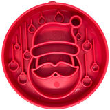 Santa Christmas eBowl Deep Slow Feeder Dog Bowl for Enrichment | USA Made - SodaPup/True Dogs, LLC - Flyclothing LLC