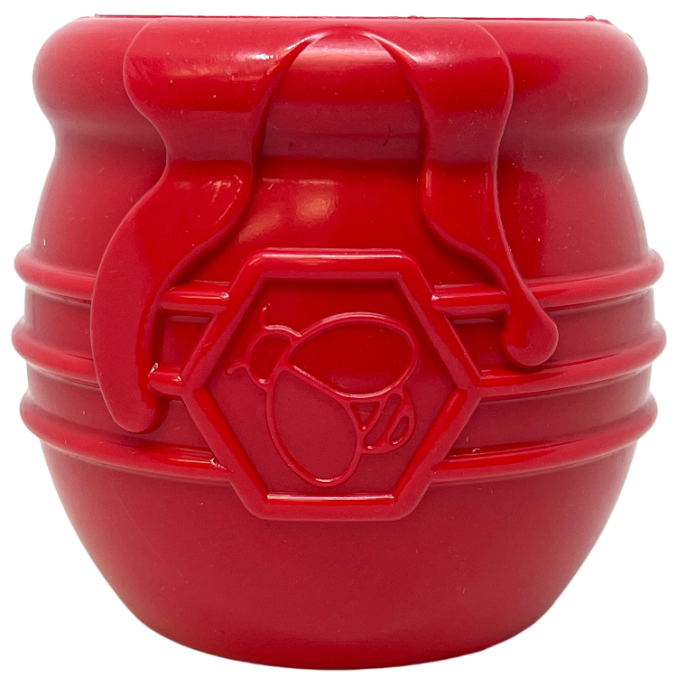 Honey Pot Dog eCup Treat Dispenser | Durable PUP-X Rubber Enrichment Toy | USA Made - SodaPup/True Dogs, LLC - Flyclothing LLC