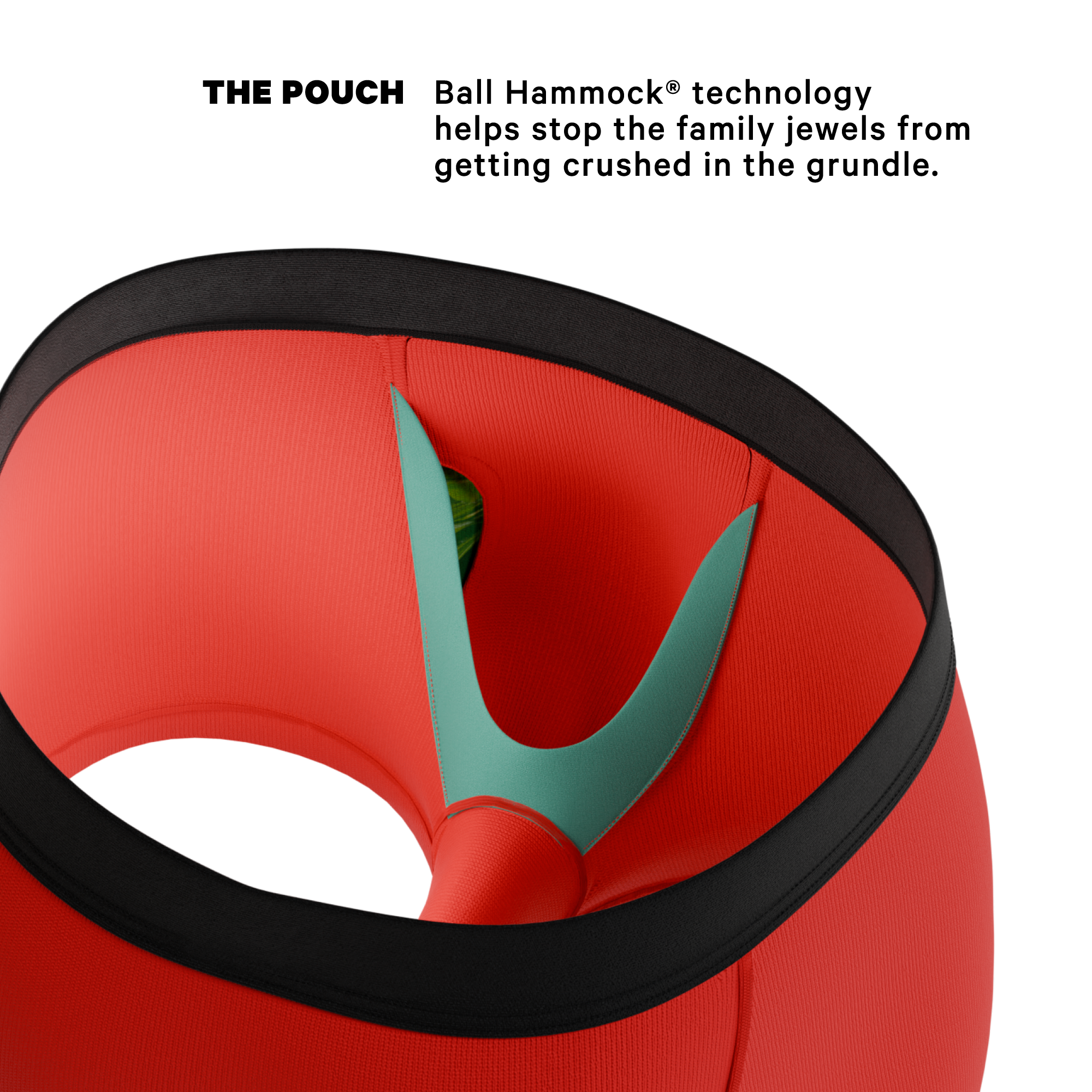 The Picante | Chili Pepper Ball Hammock® Pouch Trunks Underwear