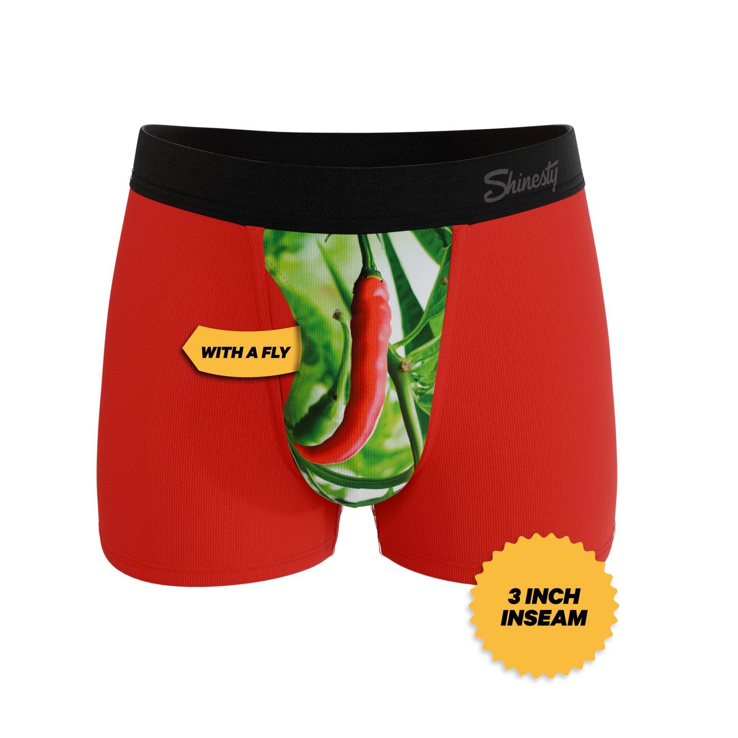 The Picante | Chili Pepper Ball Hammock® Pouch Trunks Underwear