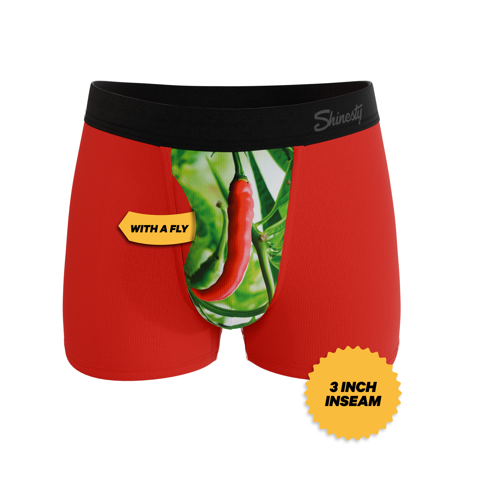 The Picante | Chili Pepper Ball Hammock® Pouch Trunks Underwear