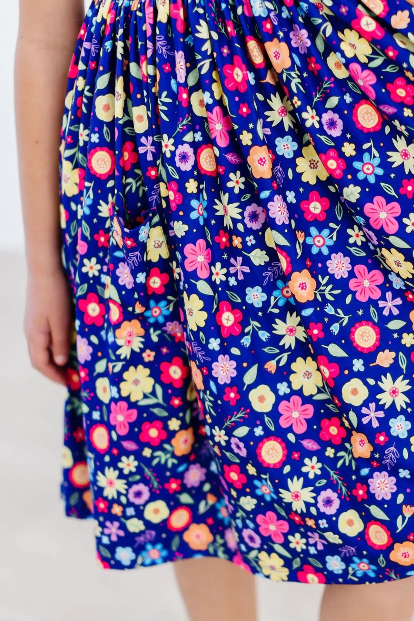 Pick a Posy S/S Pocket Twirl Dress - Mila & Rose ® - Flyclothing LLC